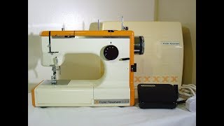 Frister Rossmann Cub 3 sewing machine [upl. by Honora895]