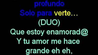 Karaokequot ESTOY ENAMORADOquot Thali ampPedro Cmpg [upl. by Konstantin]