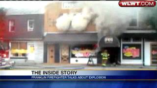 Firefighter Describes Escape From Backdraft [upl. by Anatola]