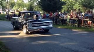 Crazy Legal Burnouts leaving a Car Show [upl. by Keryt]