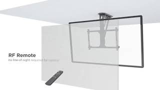 Get to know the BP0118  the electric folddown TV ceiling mount [upl. by Vevay671]