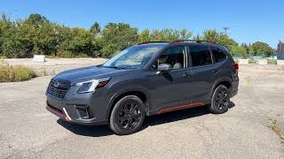 2023 Subaru Forester Review [upl. by Yluj]