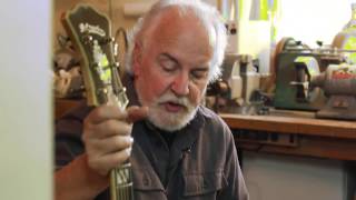 Artisan Guitar Show Luthier John Monteleone interview [upl. by Enaujed]