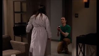 Sheldon pide matrimonio a Amy la teoria del big bang [upl. by Recneps641]