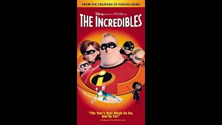 Opening to The Incredibles VHS 2005 [upl. by Hoyt867]