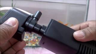 How to use SOBO aquarium filter  demo video [upl. by Lind815]