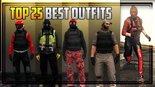 TOP 25 BEST amp COOLEST OUTFITS IN GTA ONLINE [upl. by Hightower109]