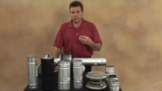 Pellet Stove or Fireplace Venting Demonstration Part 1 [upl. by Parry]