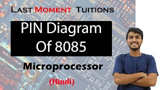 PIN Diagram Of 8085  Microprocessor Lectures In Hindi [upl. by Zamir]