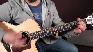 Bob Seger  Turn The Page  Guitar Lesson  How to Play Super Easy Beginner Chords  Acoustic Songs [upl. by Kcirdnekel]