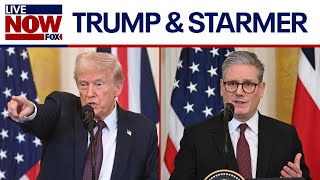 FULL Trump Starmer hold joint press conference from White House [upl. by Gladis]