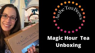 Tea Unboxing  Magic Hour Tea [upl. by Drape129]