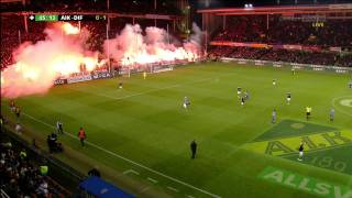 AIK  DIF SvFF Protest Tifo  Bengal Inferno 199 2011 [upl. by Atteynad413]