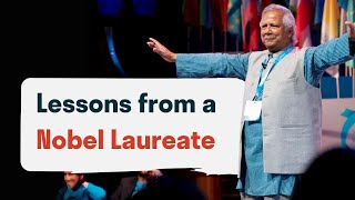 Professor Muhammad Yunus Addresses the One Young World 2012 Summit [upl. by Luemas257]