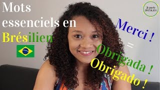 2 MOTS ESSENTIELS EN PORTUGAIS  Je Parle Brésilien [upl. by Aura]