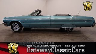 1964 Chevrolet Impala SS Convertible Gateway Classic Cars Nashville627 [upl. by Shina]