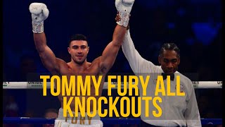 Tommy Fury All Knockouts 40 2022 [upl. by Etteoj855]