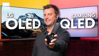 QLED vs OLED  Samsung QN90A Neo QLED vs LG C1 OLED [upl. by Dlorag879]