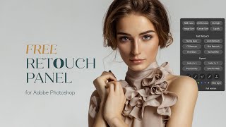 Free Retouch Panel for Adobe Photoshop [upl. by Aihsenyt51]