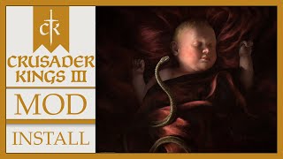 How To Install A Crusader Kings 3 Mod Manually [upl. by Baxy781]