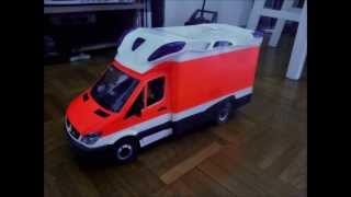 RC Rettungswagen Tigis  Bruder Ambulance  Bruder Sprinter [upl. by Nirej]