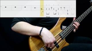 Jamiroquai  Runaway Bass Cover Play Along Tabs In Video [upl. by Drofla]