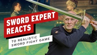 Sword Expert Reacts to Realistic Sword Fighting Game  Hellish Quart [upl. by Gurtner]