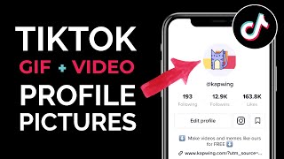 How to Use Any GIF or Video as your TikTok Profile Picture [upl. by Ahtikal484]