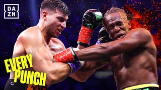 KSI vs Tommy Fury  Every Punch [upl. by Hawley532]