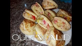 Oum walid  Top recette de Batbout mahchi ام وليد بطبوط محشو [upl. by Eelsew562]