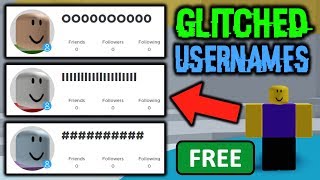 How To Make Glitched Looking Usernames ROBLOX [upl. by Aniled]