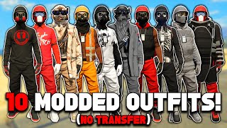 How To Get 10 GTA 5 Modded Outfits No Transfer Glitch [upl. by Mechling]