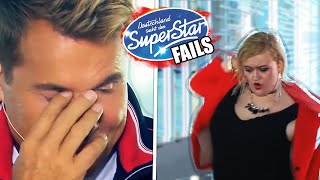 Die GRÖßTEN DSDS FAILS und PEINLICHE Auftritte 20022020 😂 [upl. by Ahseinar]