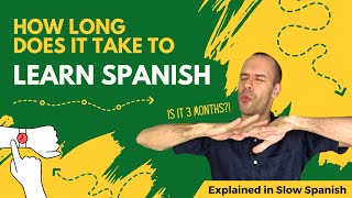 How long does it take to learn Spanish  Beginner Spanish [upl. by Eletnahc713]