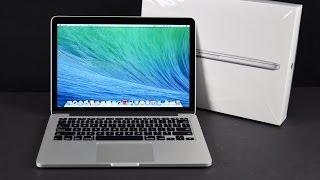 Apple MacBook Pro 13inch with Retina Display Late 2013 Unboxing Demo amp Benchmarks [upl. by Pedroza]