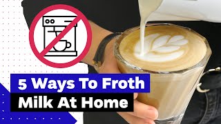 How To Froth Milk At Home Best Milk Frothers Review [upl. by Melborn]