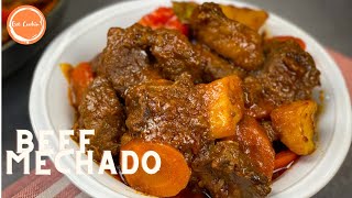 Beef Mechado Recipe  Beef Stew  Mechadong Baka  Easy to Follow Recipe [upl. by Chalmer]