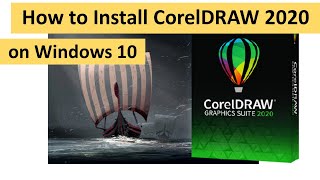 How to Install CorelDRAW 2020 64bit on Windows 10 [upl. by Aronael884]