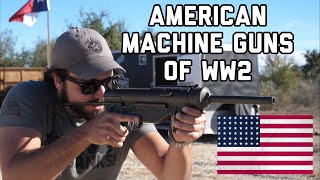 American Machine Guns of WW2 [upl. by Wilinski]