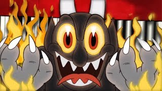 Inkwell Hell from Cuphead  Piano Tutorial [upl. by Pember]