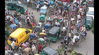 Daily life in India  Driving in traffic in Delhi  India [upl. by Tini]