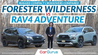 Toyota RAV4 vs Subaru Forester [upl. by Anyal721]