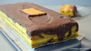 Tarta de Galletas de la Abuela Receta fácil de Postres Sin Horno [upl. by Sucramad747]