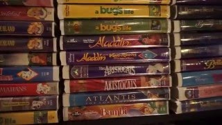 Huge Disney VHS Collection [upl. by Ralyks]