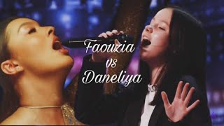 Daneliya Tuleshova amp Faouzia Tears of Gold [upl. by Lipinski559]