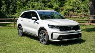 2022 Kia Sorento PHEV  MotorWeek Quick Spin [upl. by Antonia601]