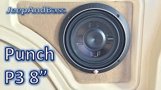 Rockford Fosgate P3 Shallow 8 Unboxing and Demo [upl. by Bigler]