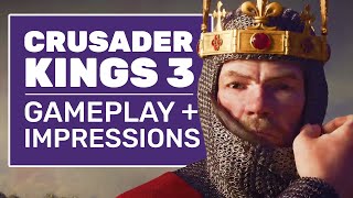 Crusader Kings 3 Gameplay And Impressions  Royal RPG Meets Grand Strategy [upl. by Aileon170]