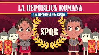 LA REPÚBLICA ROMANA  INFONIMADOS [upl. by Ecurb989]