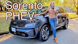 2022 Kia Sorento PHEV review  The 3row plugin hybrid [upl. by Hultin]